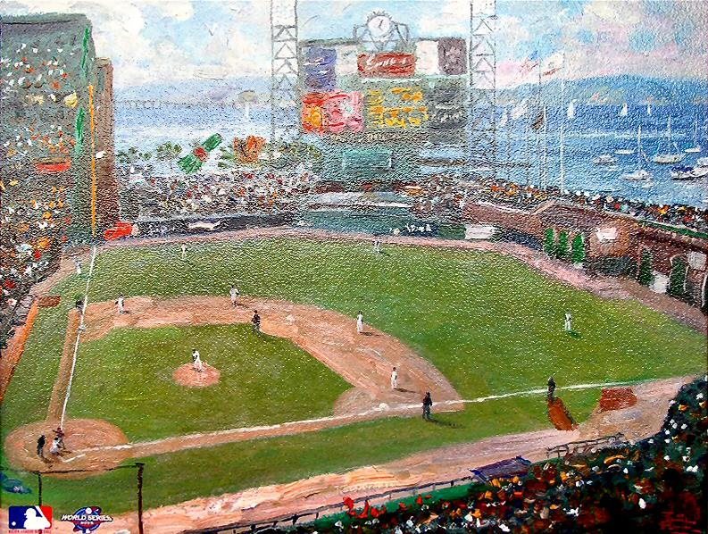 Thomas Kinkade San Francisco Giants